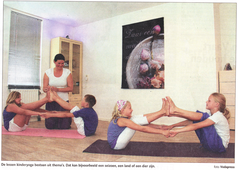 Kinder yoga